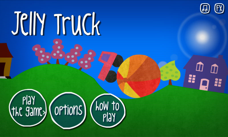 卡通卡车司机 Cartoon truck driver