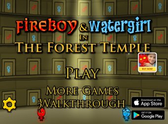 森林冰火人：森林神庙 Fireboy and Watergirl in The Forest Temple