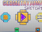 几何冲刺跳跃草图 Geometry Jump Sketchy
